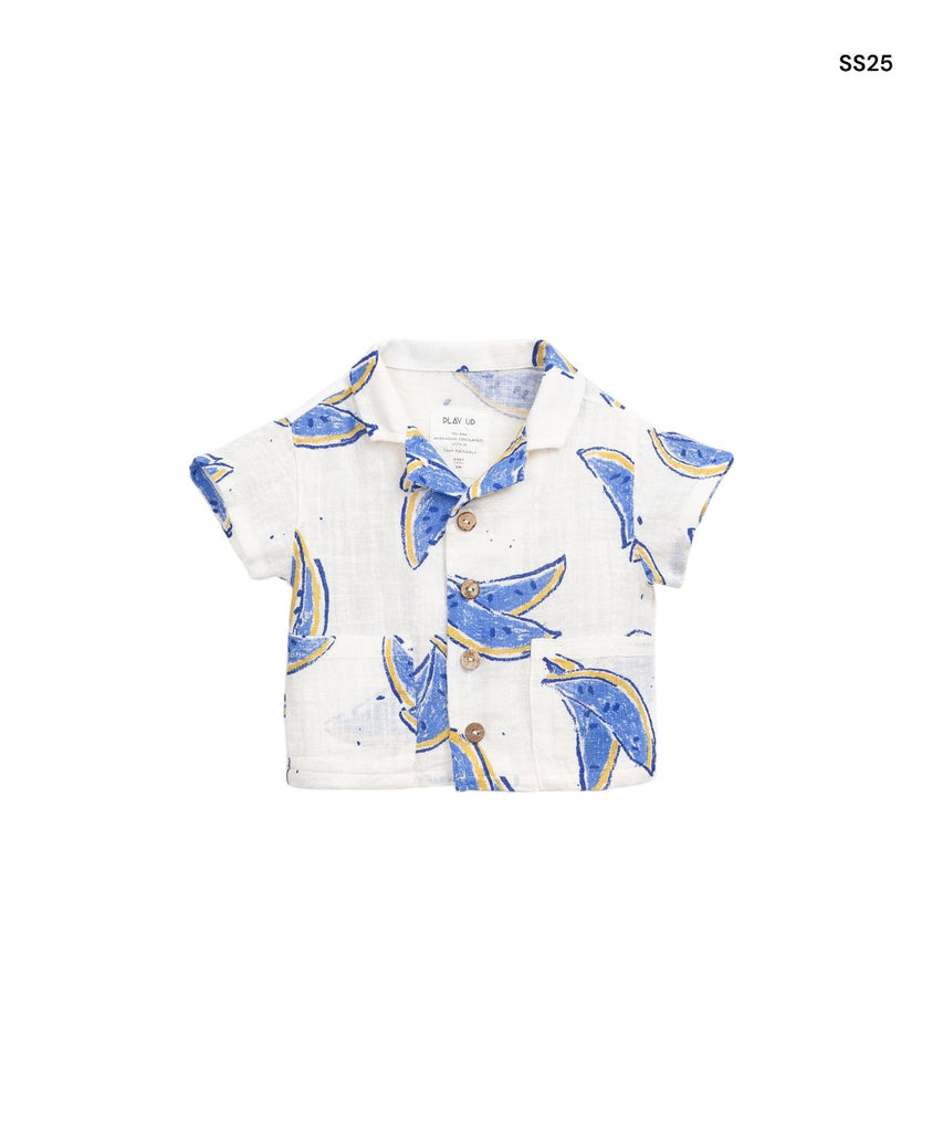 Camicia Play Up in stampa all over per neonato