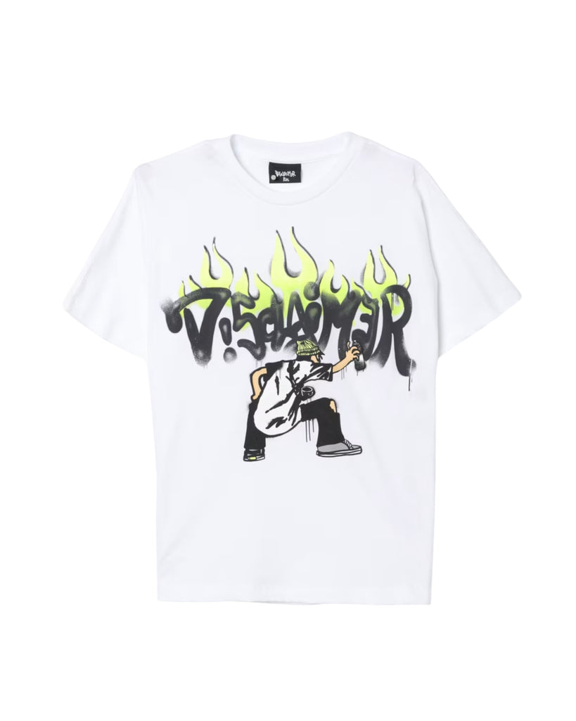 T shirt bambino disclaimer