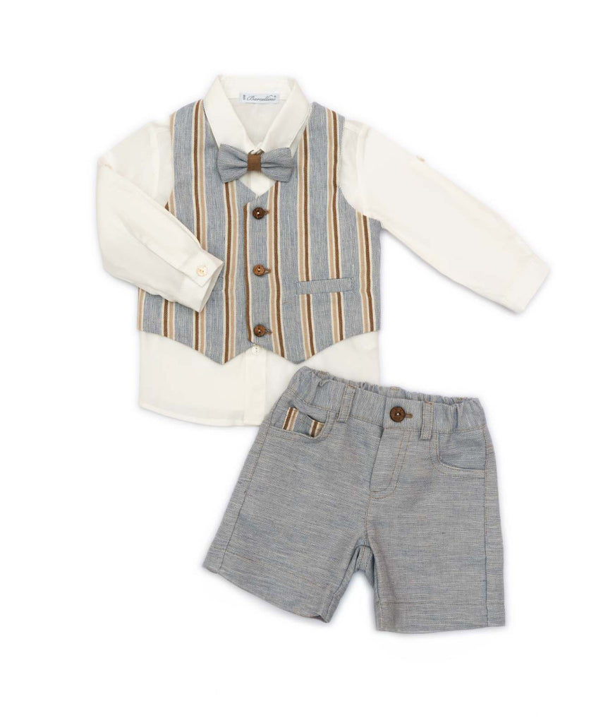 Completo bambino righe