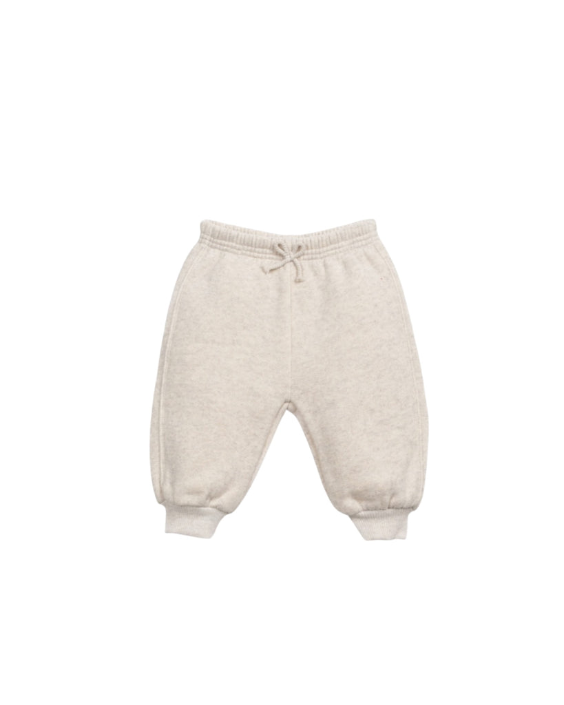 Pantaloni in maglina con cintura elastica