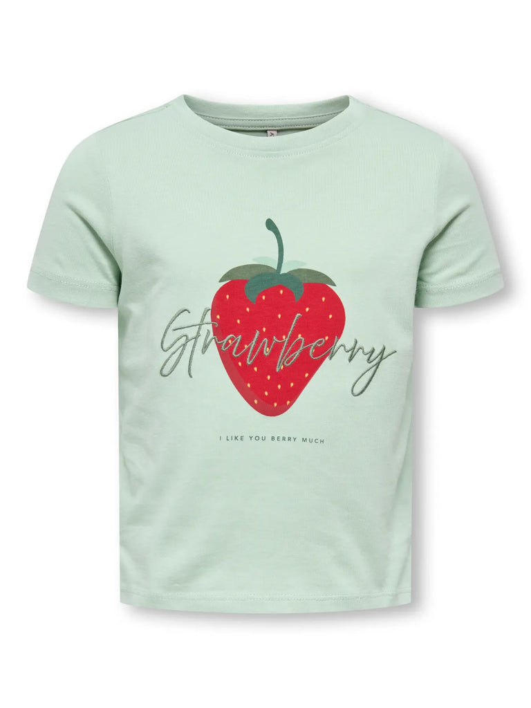 T-shirt Big Strawberry Azure