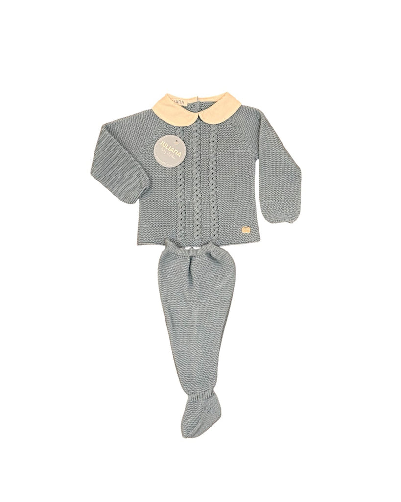 Coordinato Intreccio Azure