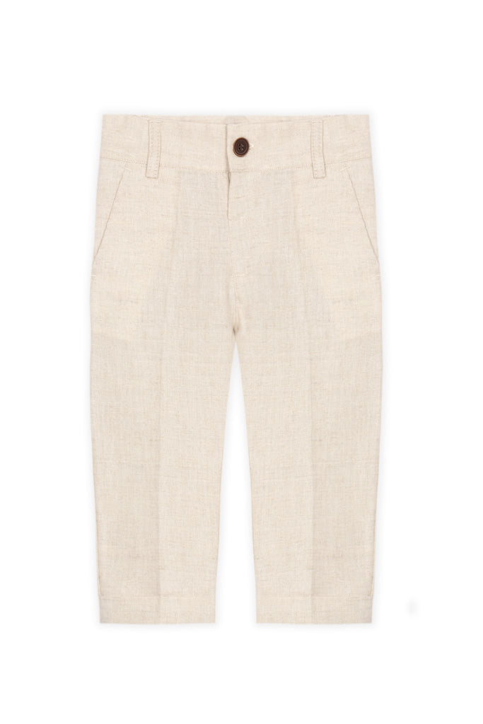 Pantalone Lino Beige
